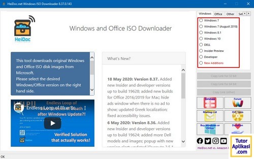 Download file ISO Windows mudah - TutorAplikasi